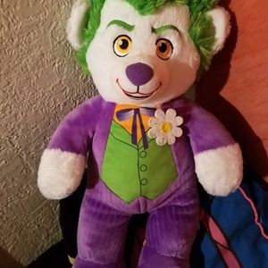 SOLD Rare joker build a bear & Batman Bear